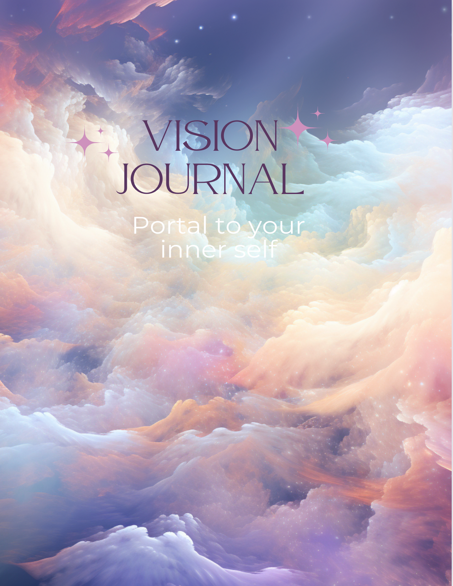 Vision Journal: Portal to the inner self (printable digital product only)