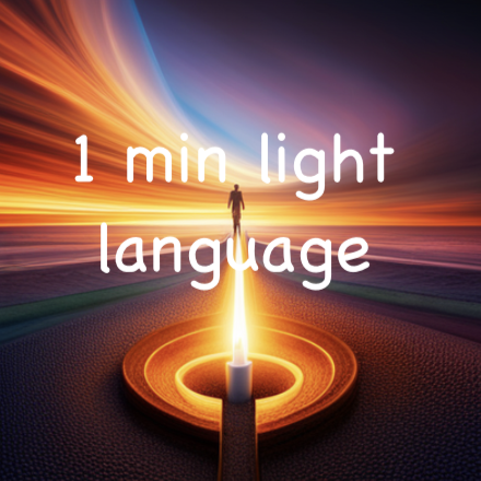 header for 1 min light language